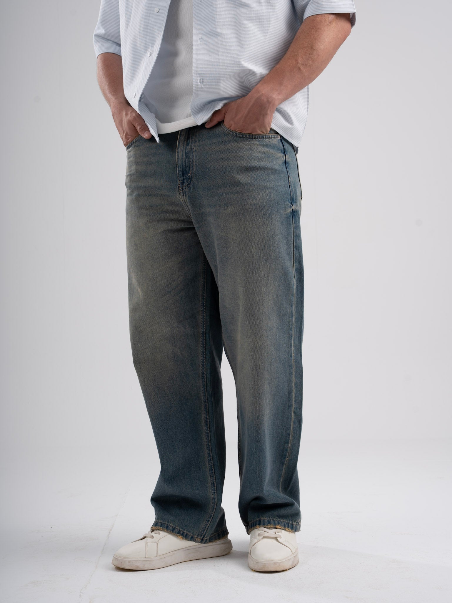 Med-Dirty Denim