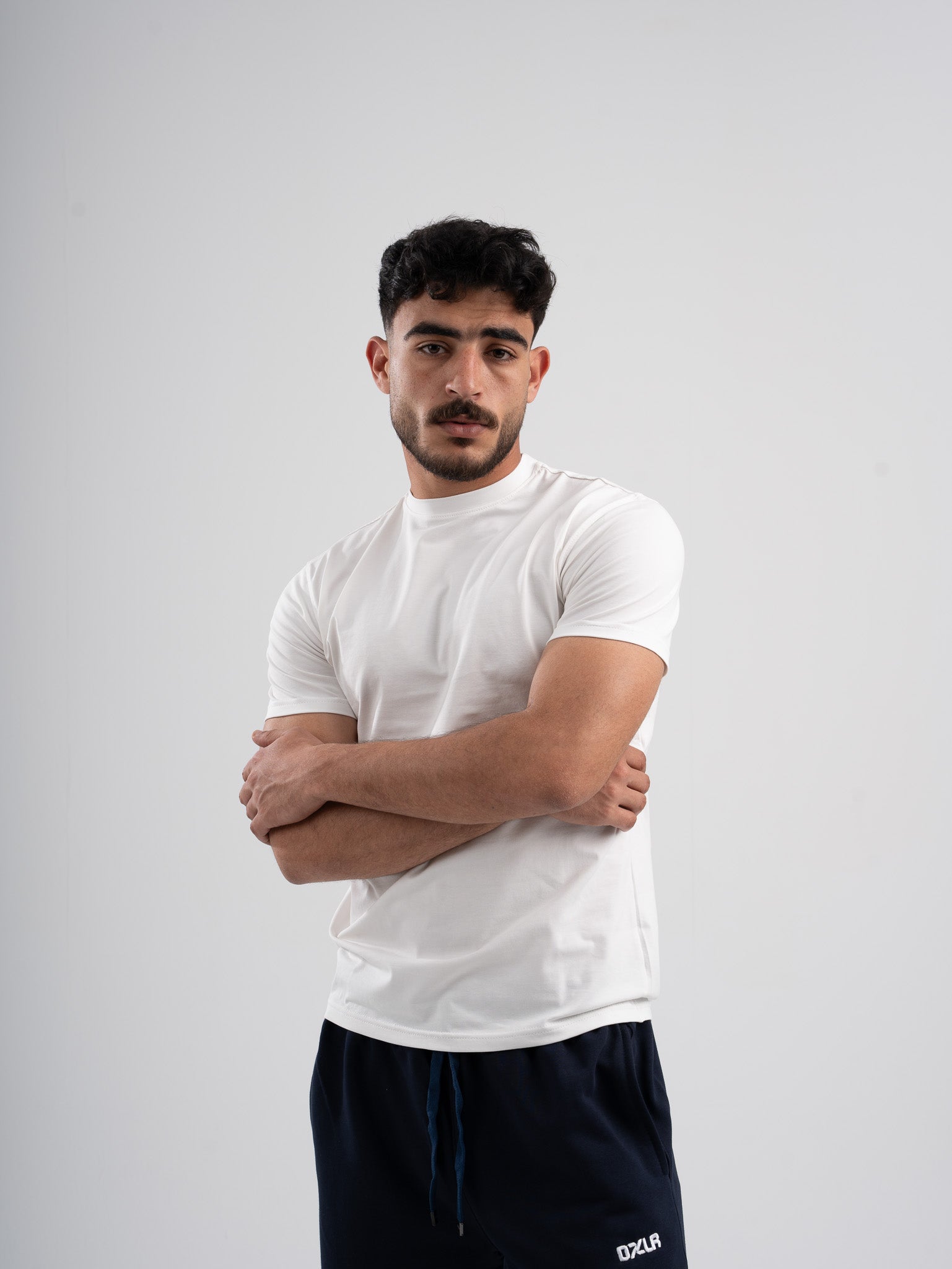 White Basic Tee